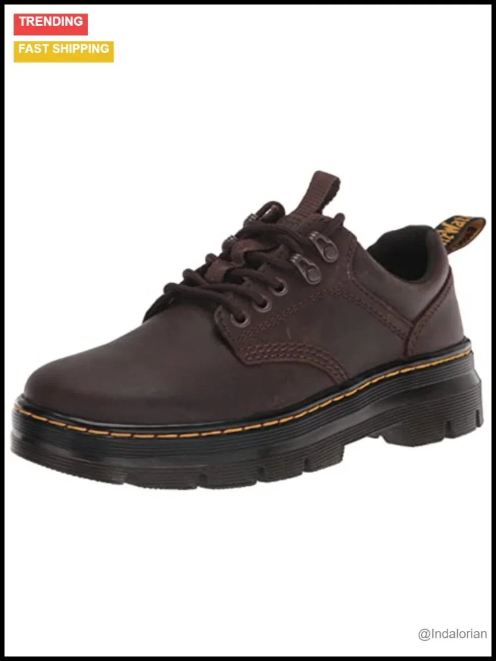 Unisex Leather Oxford Shoes with Cushioned Sole